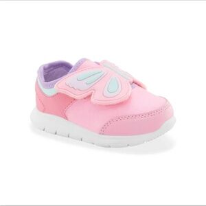 Pink Butterfly Baby Shoes by Carters size 4